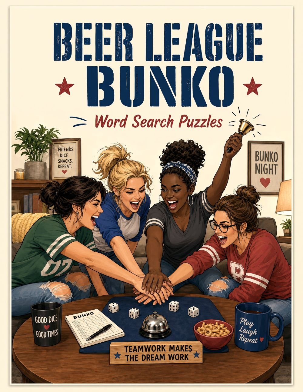 Beer League Bunko: Word Search Puzzles book cover
